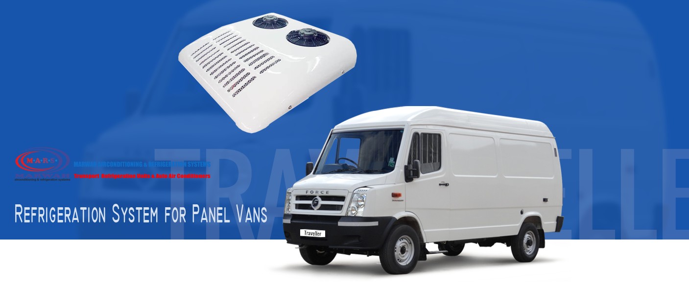 Rooftop van refrigeration unit